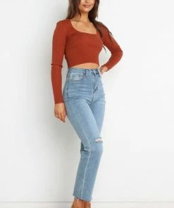 PUP8 Clothing Balamor Top - Rust