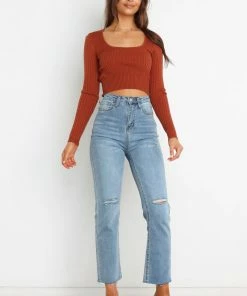 PUP8 Clothing Balamor Top - Rust