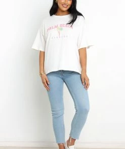 PUP14 Clothing Beachy Tee - White