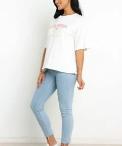 PUP14 Clothing Beachy Tee - White