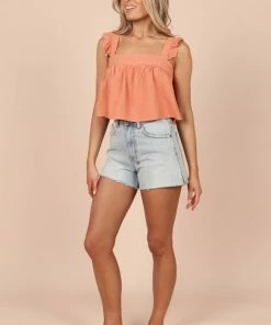 PUP8 Clothing Bella Top - Rust
