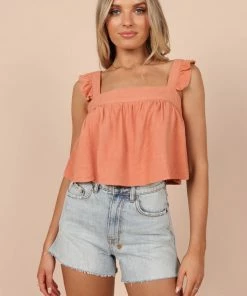 PUP8 Clothing Bella Top - Rust