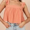 PUP8 Clothing Bella Top - Rust