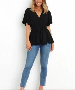 PUP49 Bronte Top - Black