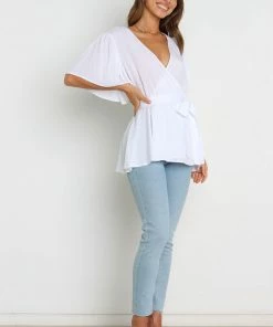 PUP49 Bronte Top - White