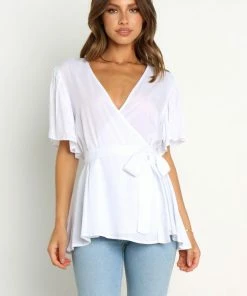 PUP49 Bronte Top - White