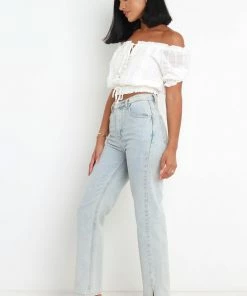 PUP62 Brooke Top - White For The Bride