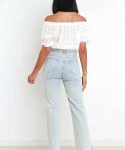 PUP62 Brooke Top - White For The Bride