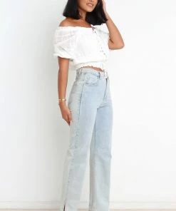 PUP62 Brooke Top - White For The Bride