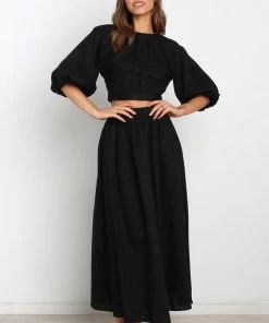 PUP3 Clothing Buchanan Top - Black