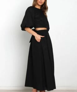 PUP3 Clothing Buchanan Top - Black