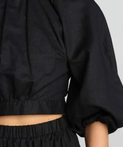 PUP3 Clothing Buchanan Top - Black