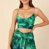 PUP26 Clothing Calista Crop Top - Green