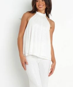 PUP14 Cece Top - White For The Bride