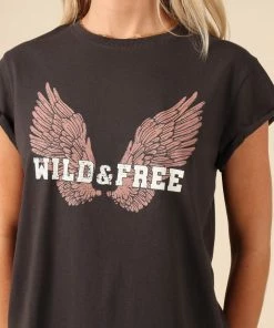 PUP51 Cheyenne Graphic T Shirt - Washed Black