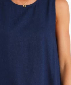 PUP49 Clothing Chloe Top - Navy