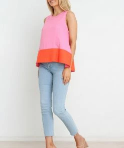 PUP49 Clothing Chloe Top - Pink