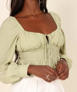 PUP4 Claire Top - Green