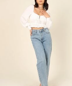 PUP4 For The Bride Claire Top - White