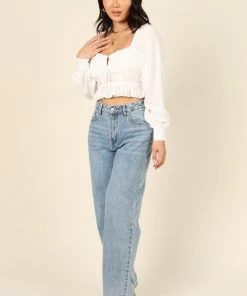 PUP4 For The Bride Claire Top - White