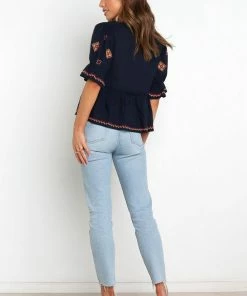 PUP50 Dawston Top - Navy Clothing