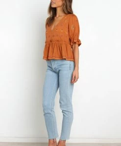 PUP50 Dawston Top - Rust