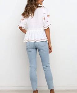 PUP50 Dawston Top - White For The Bride