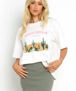 PUP14 For The Bride Desert Top - White