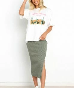 PUP14 For The Bride Desert Top - White