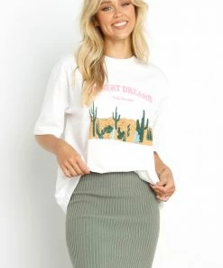 PUP14 For The Bride Desert Top - White