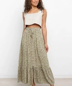 PUP52 Devlin Top - Beige Clothing