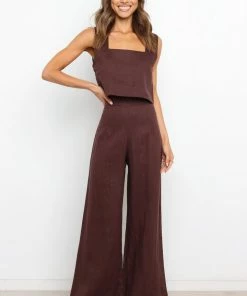 PUP52 Devlin Top - Chocolate Clothing