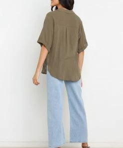 PUP8 Clothing Dion Top - Olive