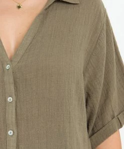 PUP8 Clothing Dion Top - Olive