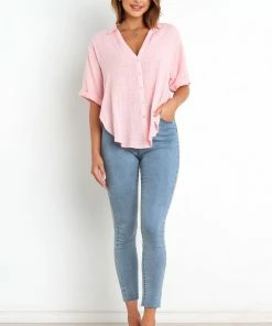 PUP8 Dion Top - Pink Clothing