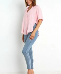 PUP8 Dion Top - Pink Clothing