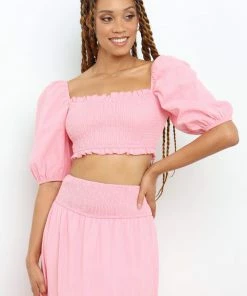 PUP4 Wedding Guest Doris Top - Pink