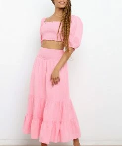 PUP4 Wedding Guest Doris Top - Pink