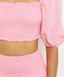 PUP4 Wedding Guest Doris Top - Pink