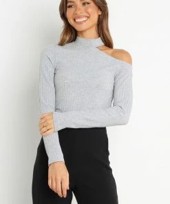 PUP24 Clothing Dower Top - Grey