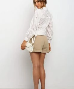 PUP27 Egyptian Top - White For The Bride