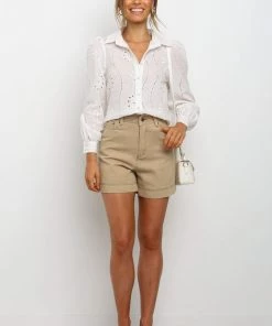 PUP27 Egyptian Top - White For The Bride