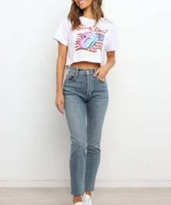 PUP48 Clothing Electric Tee - White