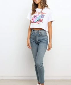 PUP48 Clothing Electric Tee - White