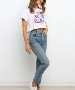 PUP48 Clothing Electric Tee - White