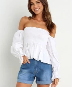 PUP3 For The Bride Elise Top - White