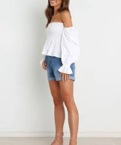 PUP3 For The Bride Elise Top - White