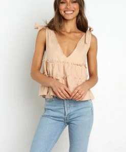 PUP3 Clothing Erenda Top - Beige