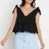 PUP3 Clothing Erenda Top - Black