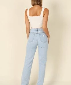 PUP14 Felicity Cropped Knit Top - White For The Bride